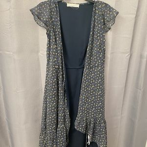 Abercrombie & Fitch wrap dress with floral design